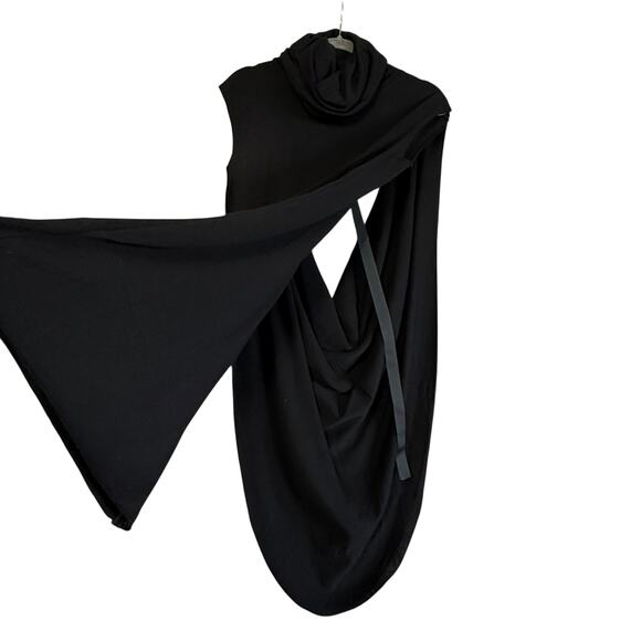 La Haine Inside Us Dresses & Skirts - La Haine Inside Us Women Midi Dress made in Italy Size M/L High Neck Sleeveless